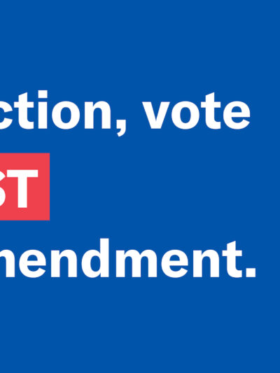 This election, vote against every amendment.