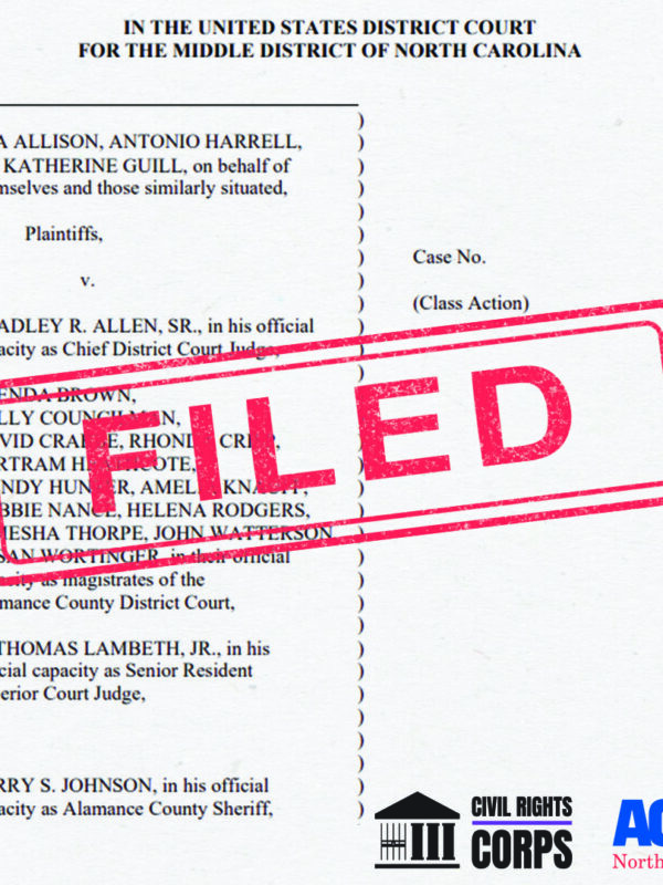 filed lawsuit