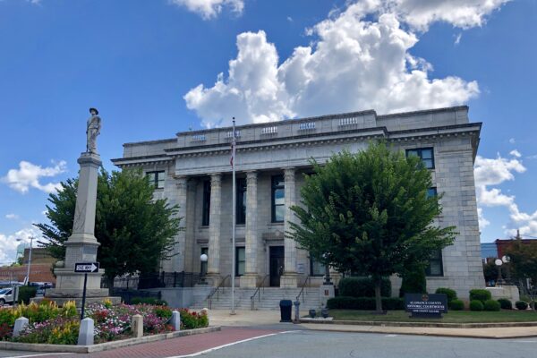 The Alamance County Courthouse