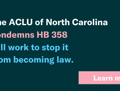 Condemning HB 358