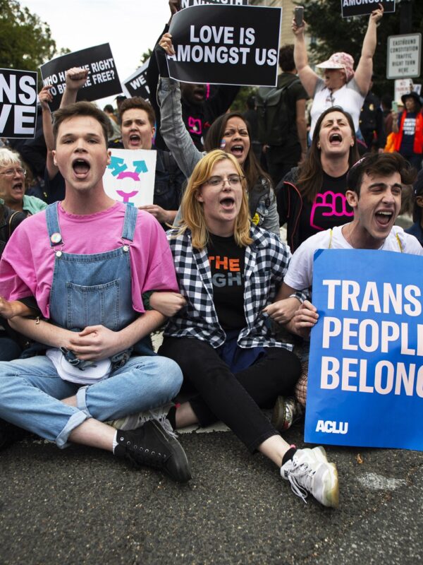 Trans Rights Protest