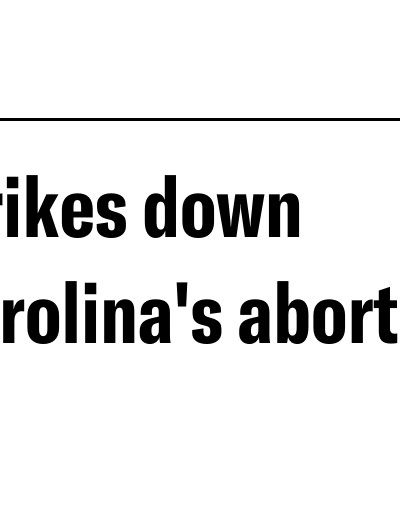 20 Week Abortion Ban Victory