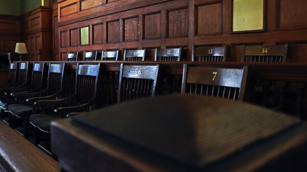 Am antique jury’s box.