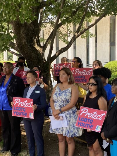 Rally outside NCGA