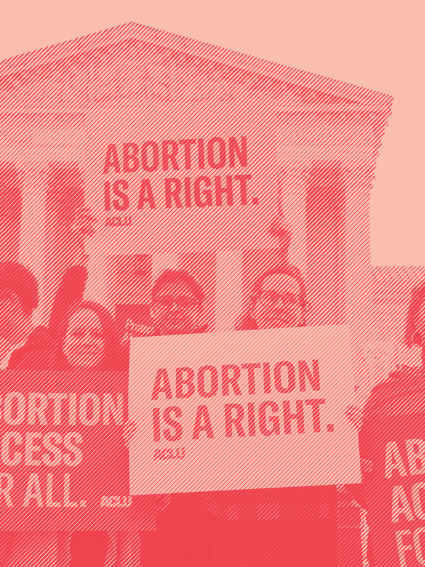 Abortion protest signs