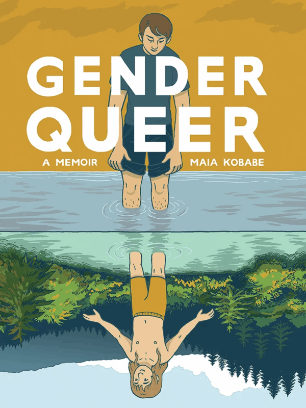 Gender Queer memoir cover art