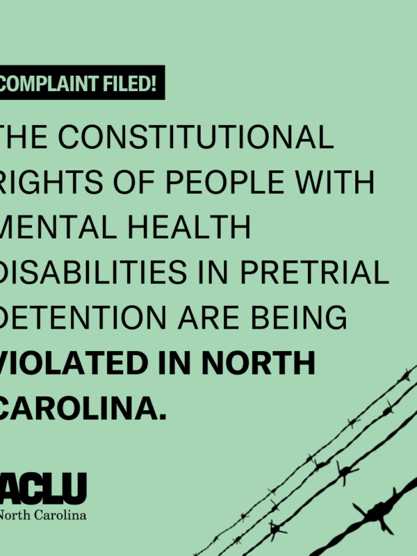 Federal lawsuit targets prolonged jailing of people with mental health disabilities