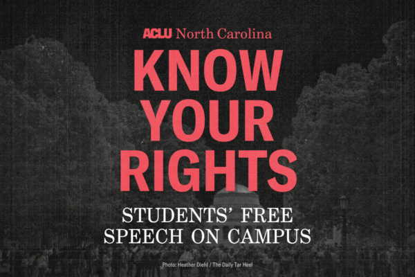 Know Your Rights: Students' Free Speech On Campus