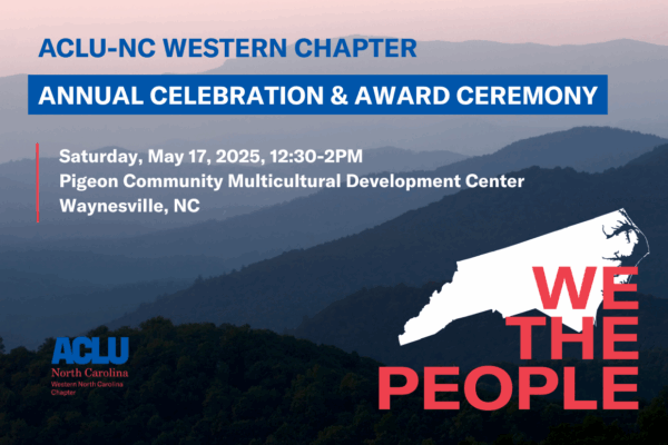 ACLU-NC Western Chapter Annual Celebration & Award Ceremony