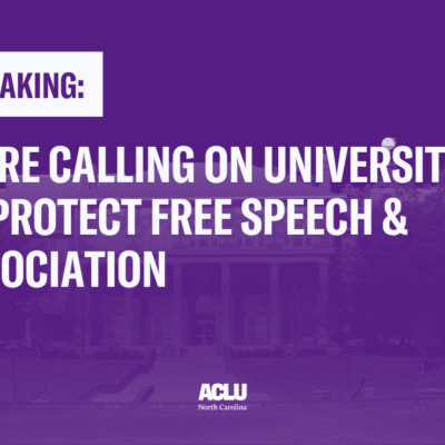 We’re Calling on Universities To Protect Free Speech & Association