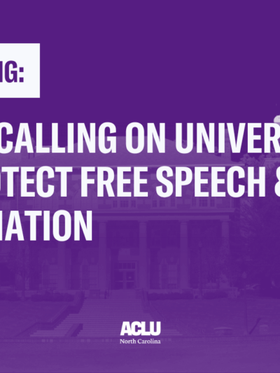 We’re Calling on Universities To Protect Free Speech & Association