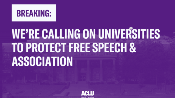We’re Calling on Universities To Protect Free Speech & Association