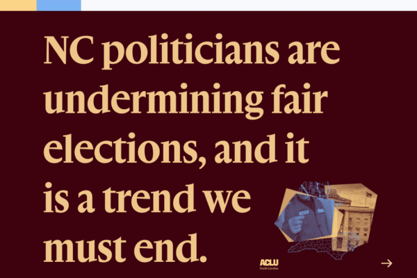 Underminding fair elections, trend we must end