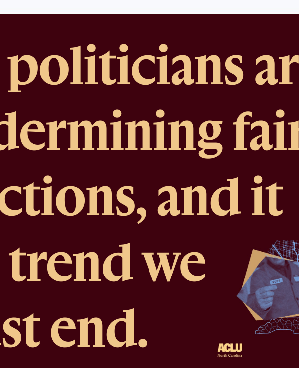 Underminding fair elections, trend we must end