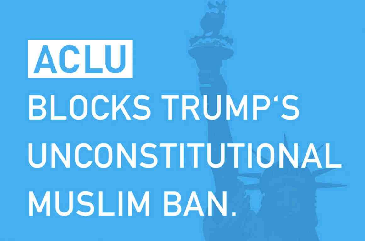 aclu, muslim ban