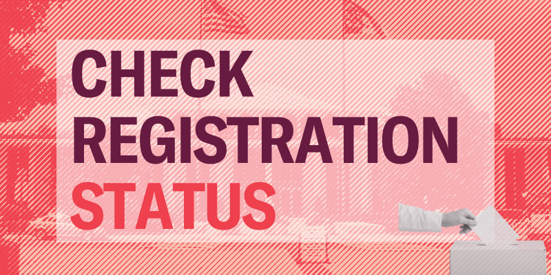 check registration status