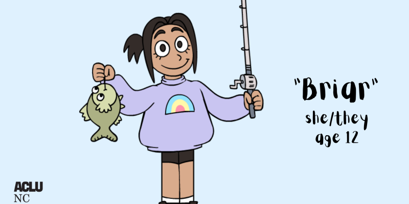 Briar, she/they, age 12