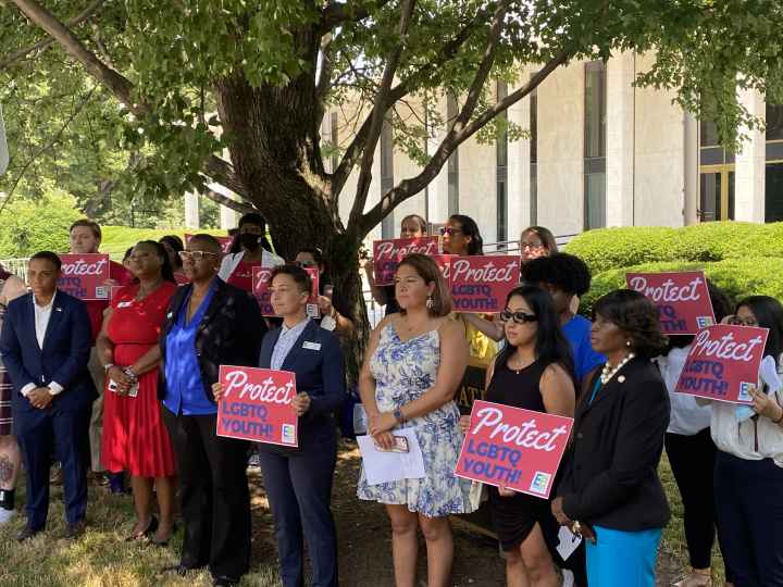 Rally outside NCGA