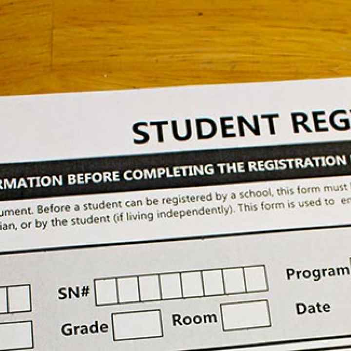 school registration