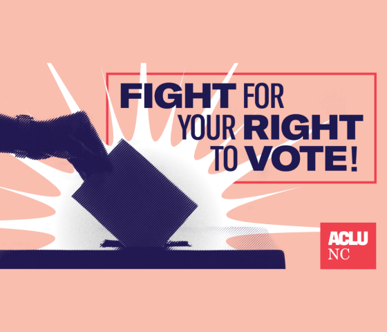 Fight for your right to vote 