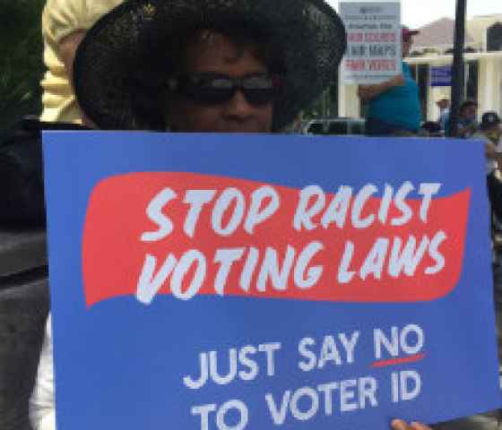 Stop Racist Voting Laws: Just say NO to Voter ID